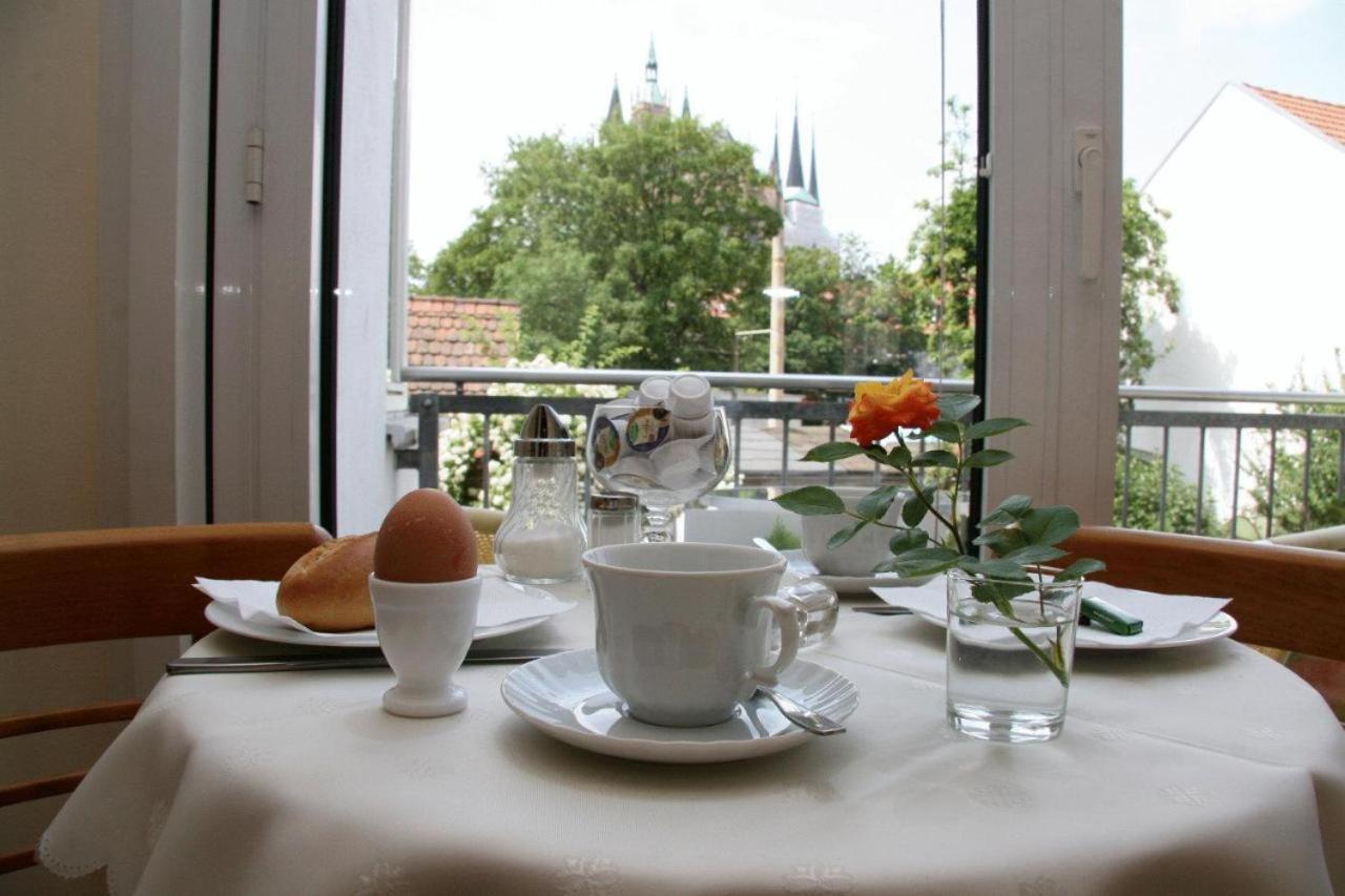 Hotelpension Am Dom Erfurt Zewnętrze zdjęcie